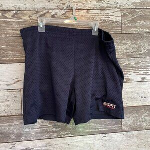 Vintage 90s ESPN Navy Blue Athletic Men's Basketball Gym Shorts